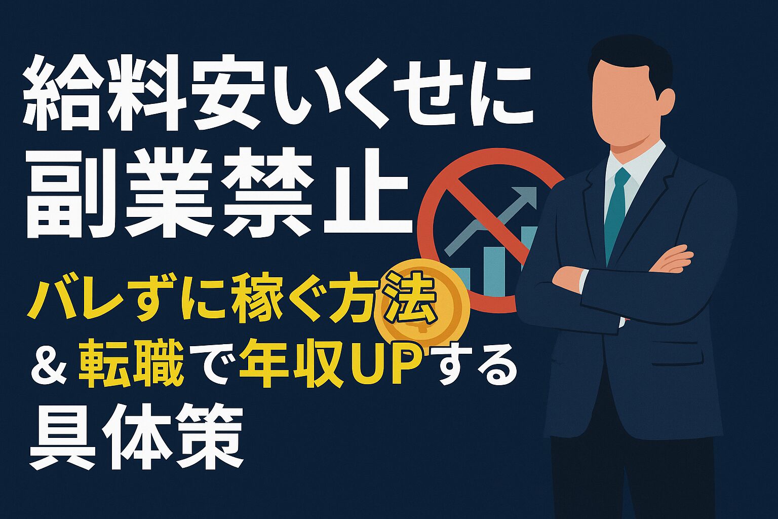 給料安いくせに副業禁止