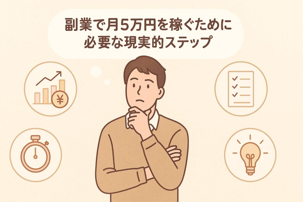 副業 月5万 難しい