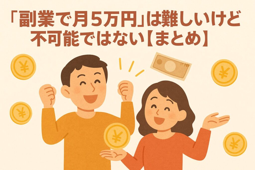 副業 月5万 難しい