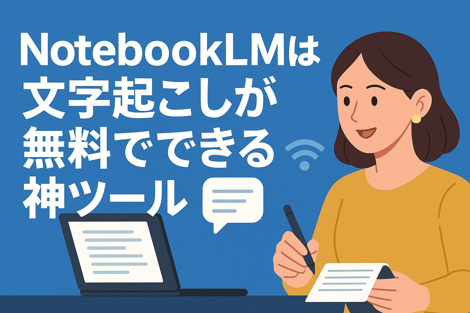 notebooklm 文字起こし