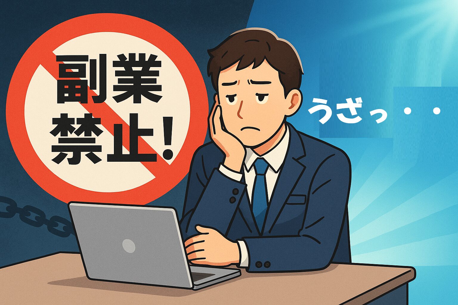 副業禁止　うざい
