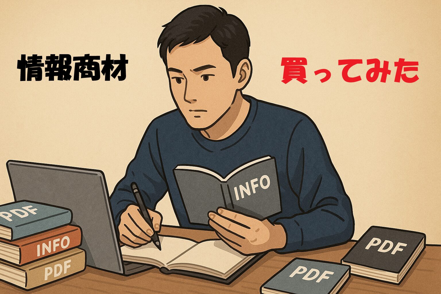 情報商材 買ってみた