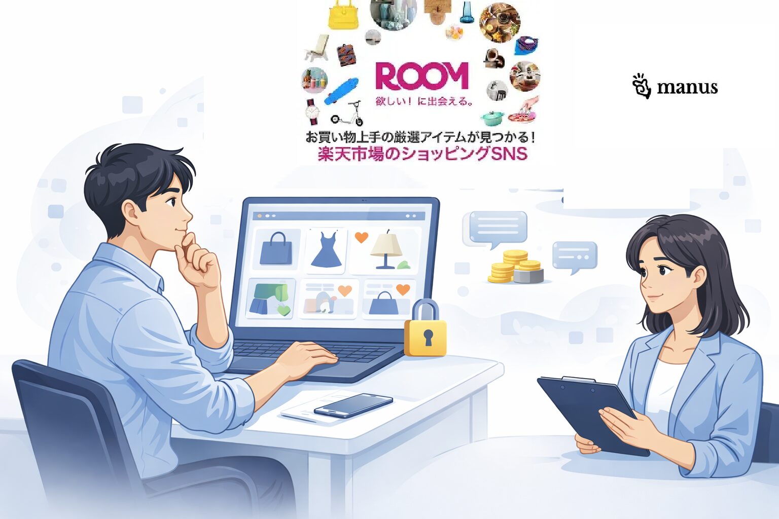 楽天ROOM×ManusでAI自動化！【プロンプト・仕組み・始め方を徹底解説 ）